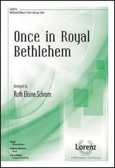 Once in Royal Bethlehem SATB choral sheet music cover